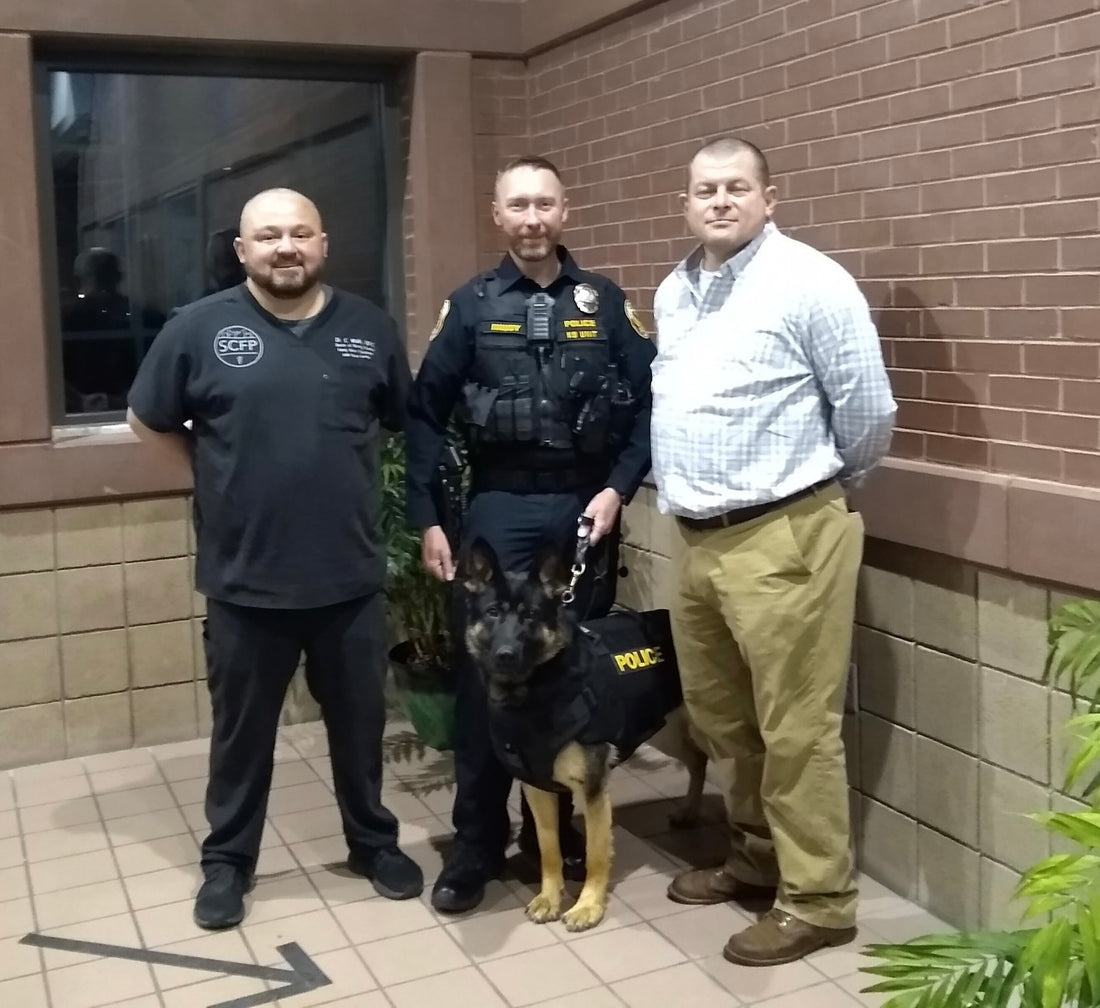 EAST RIDGE POLICE K9 UNIT RECEIVES BALLISTIC VEST DONATION