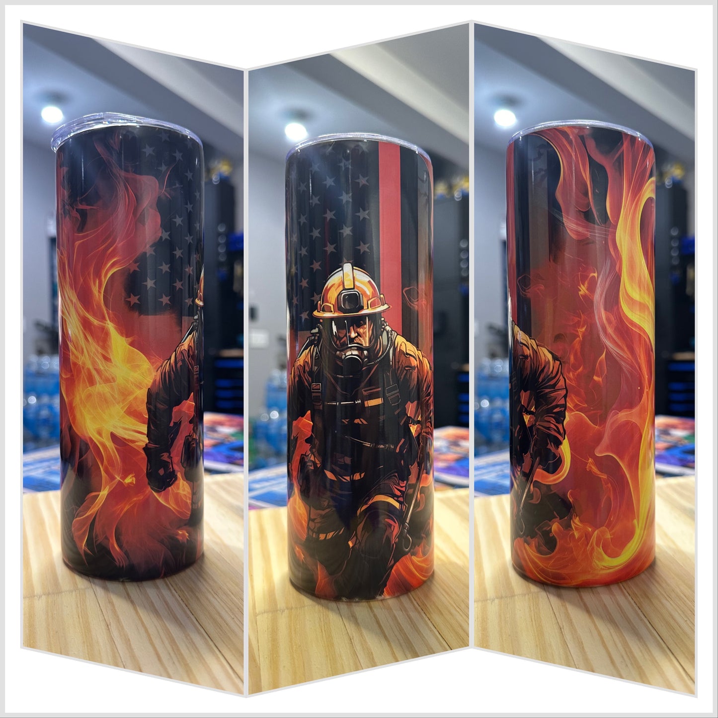Firefighter 20 oz. Tumbler
