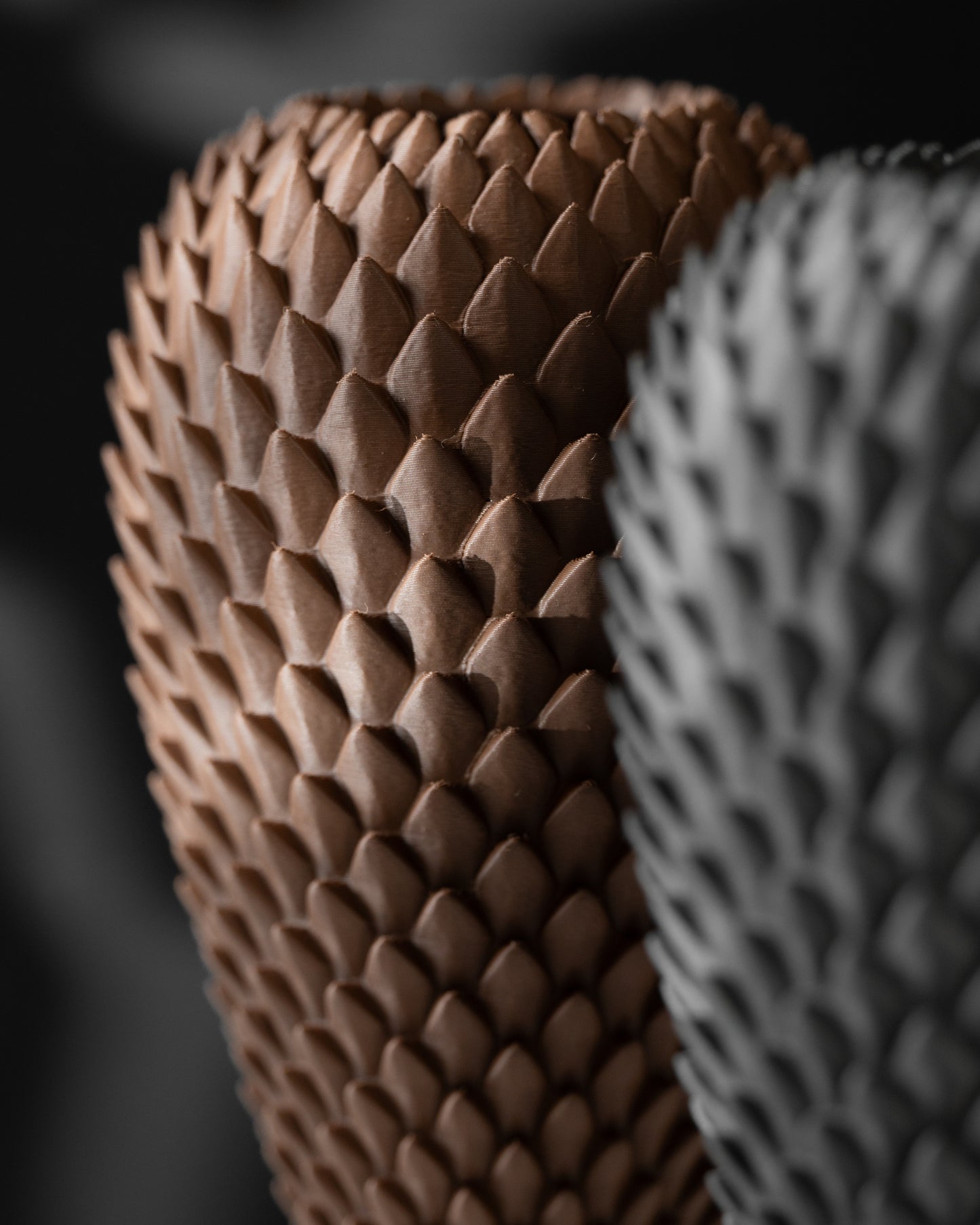 DRAGONSCALE FLOWER VASE
