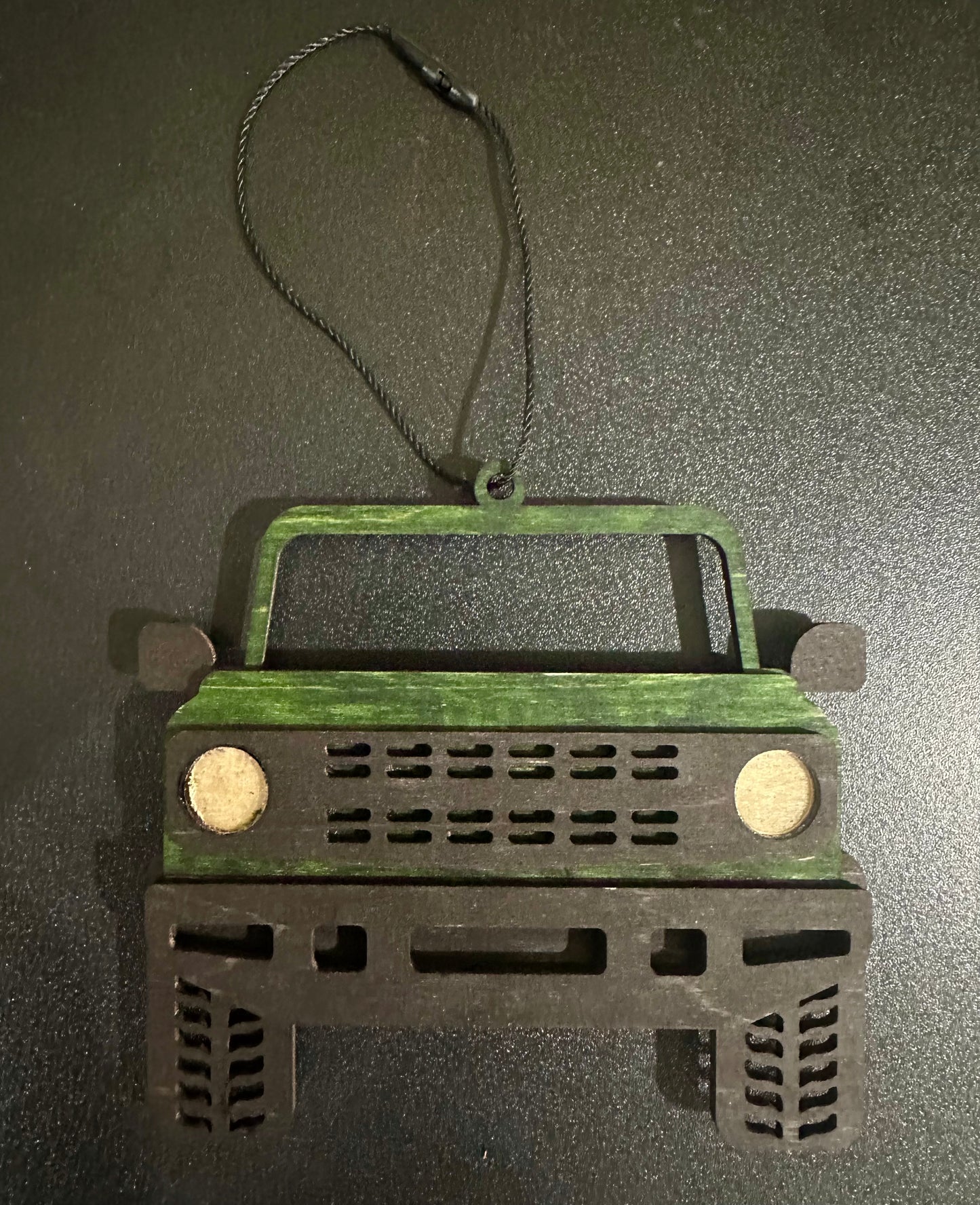 Bronco Ornament with Gift Card Slot in Back