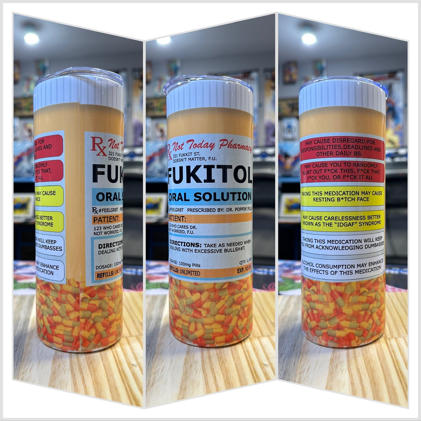 Fukitol 20 oz. Tumbler