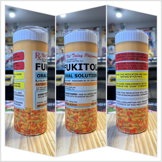 Fukitol 20 oz. Tumbler