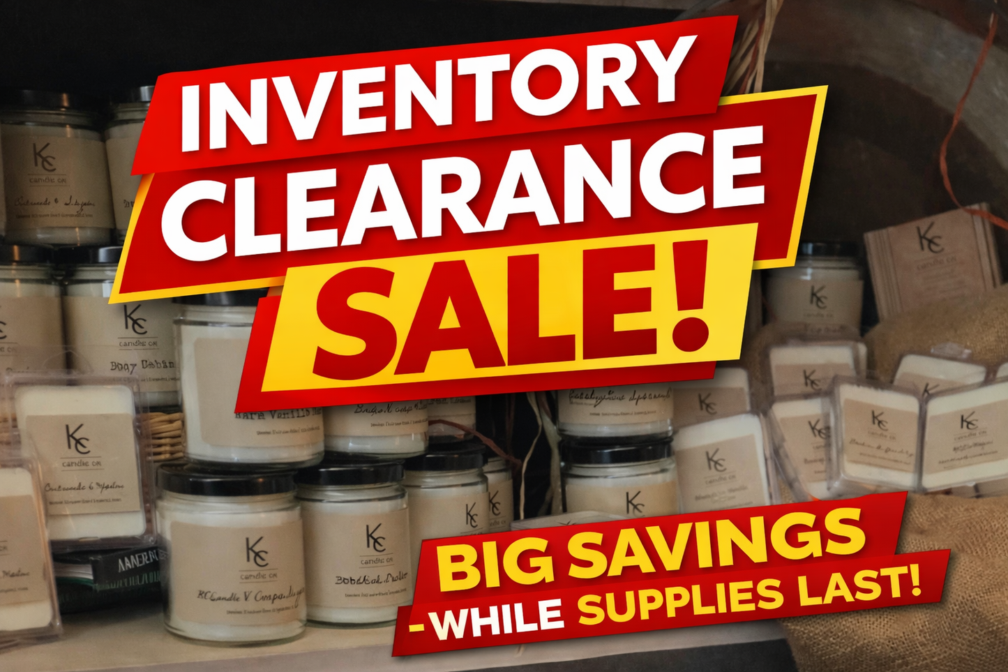 INVENTORY CLEARANCE SALE !!!!