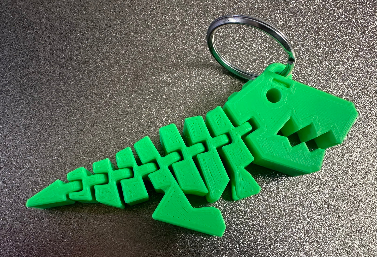 Flexi Rexi Dino Key Chain
