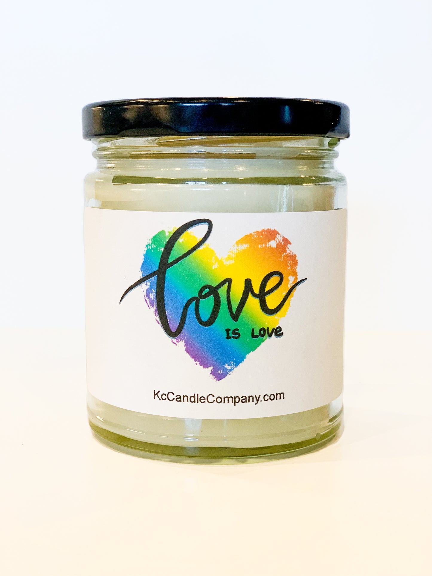 Love is Love PRIDE Candle