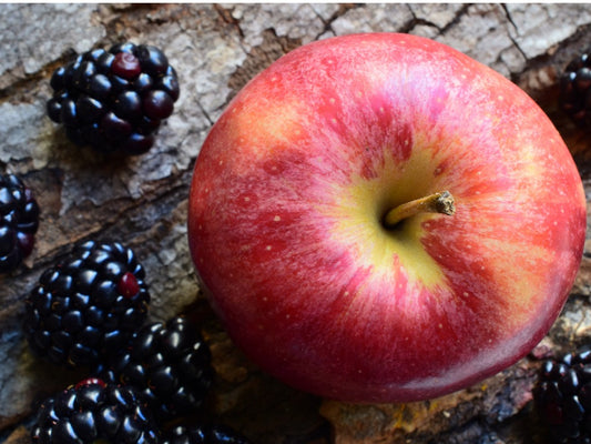 Blackberries and Apples