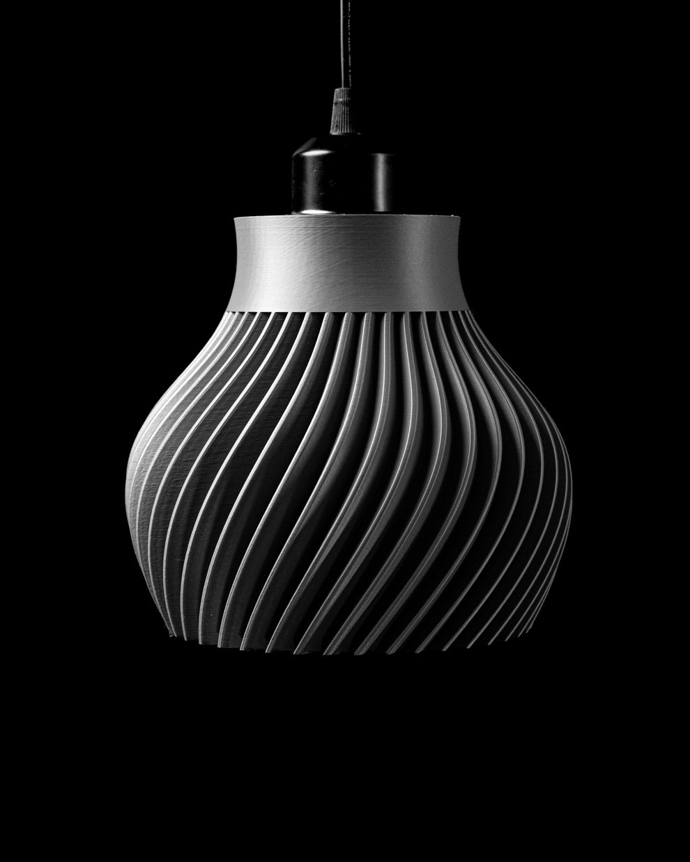 RIDGED PENDANT LAMP – KC Candle Company