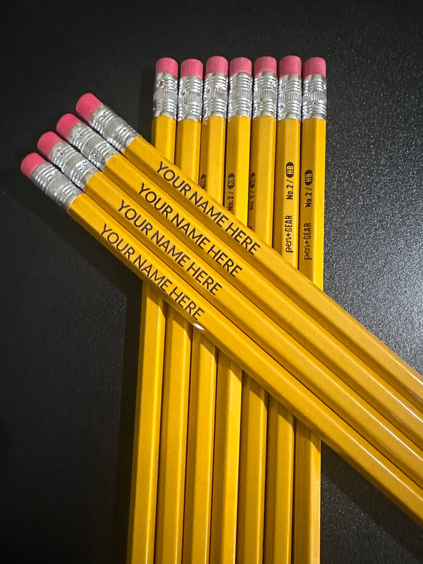 Custom Engraved No.2 Pencils