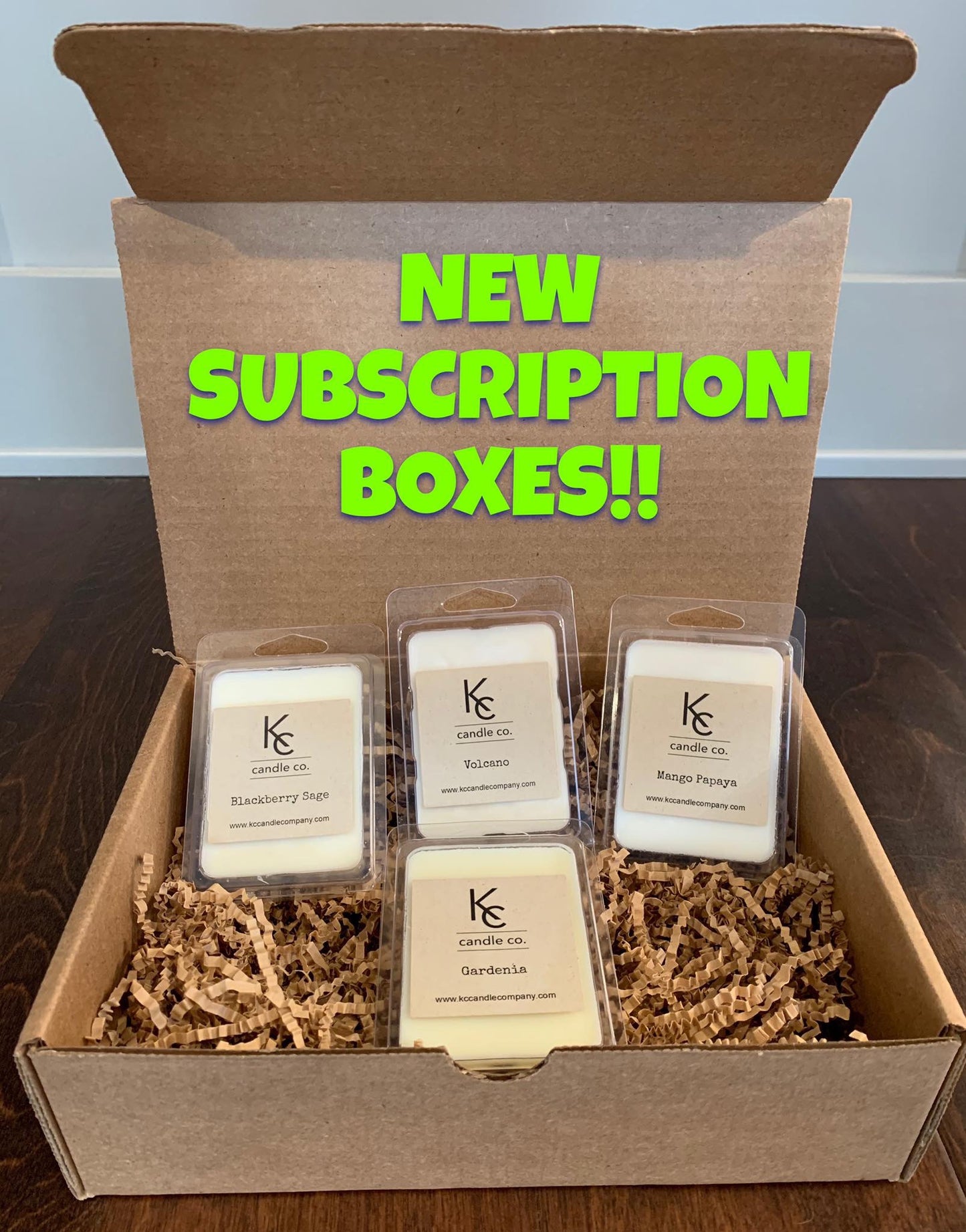 Monthly Wax Melt Subscription Box